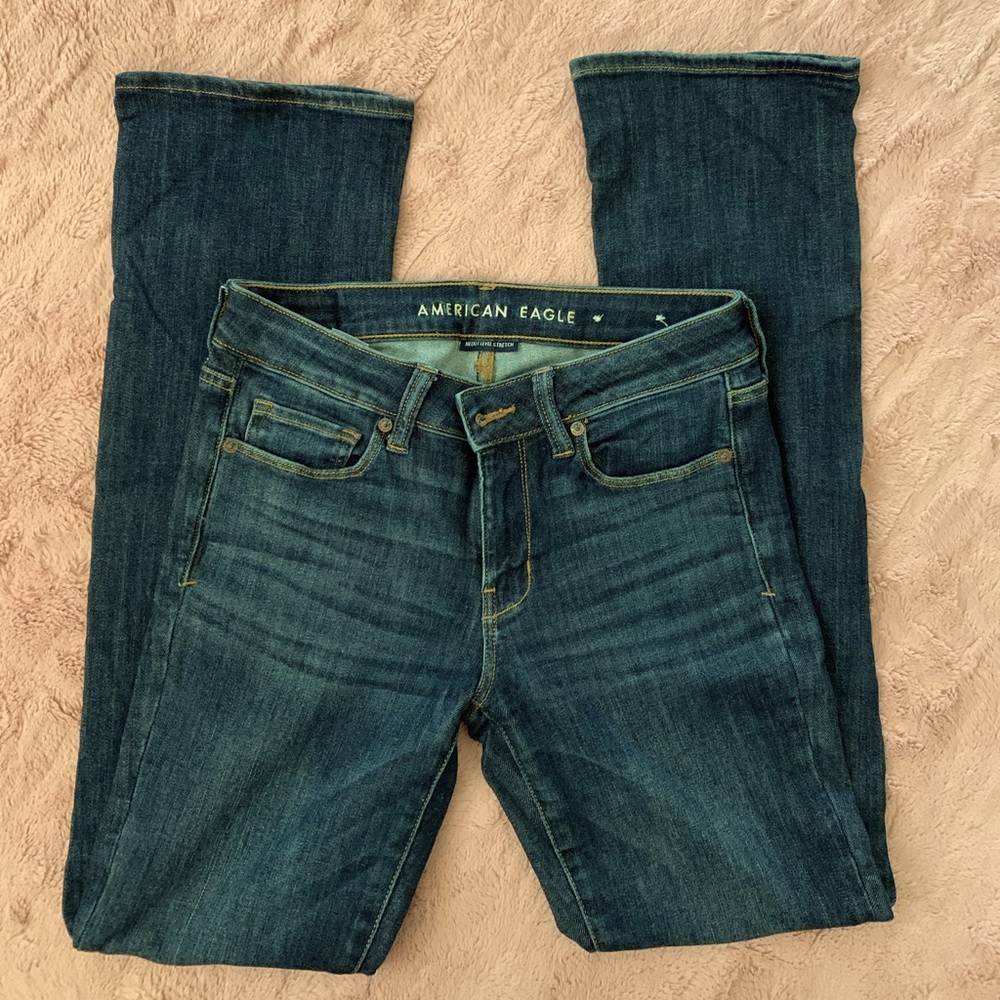 EUC American Eagle denim sz 8L